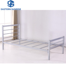 Hot Selling Metal Furniture Twin Size Iron Steel Single Layer Bed